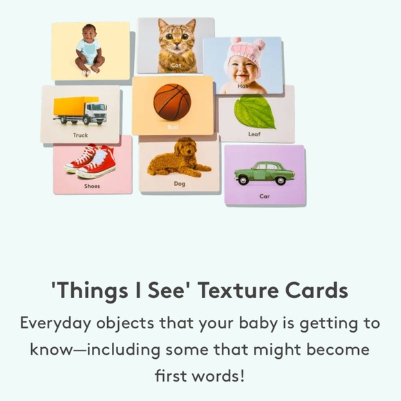Lovevery Things I See Texture Cards from Inspector Kit 7-8 months - Picture 5 of 5